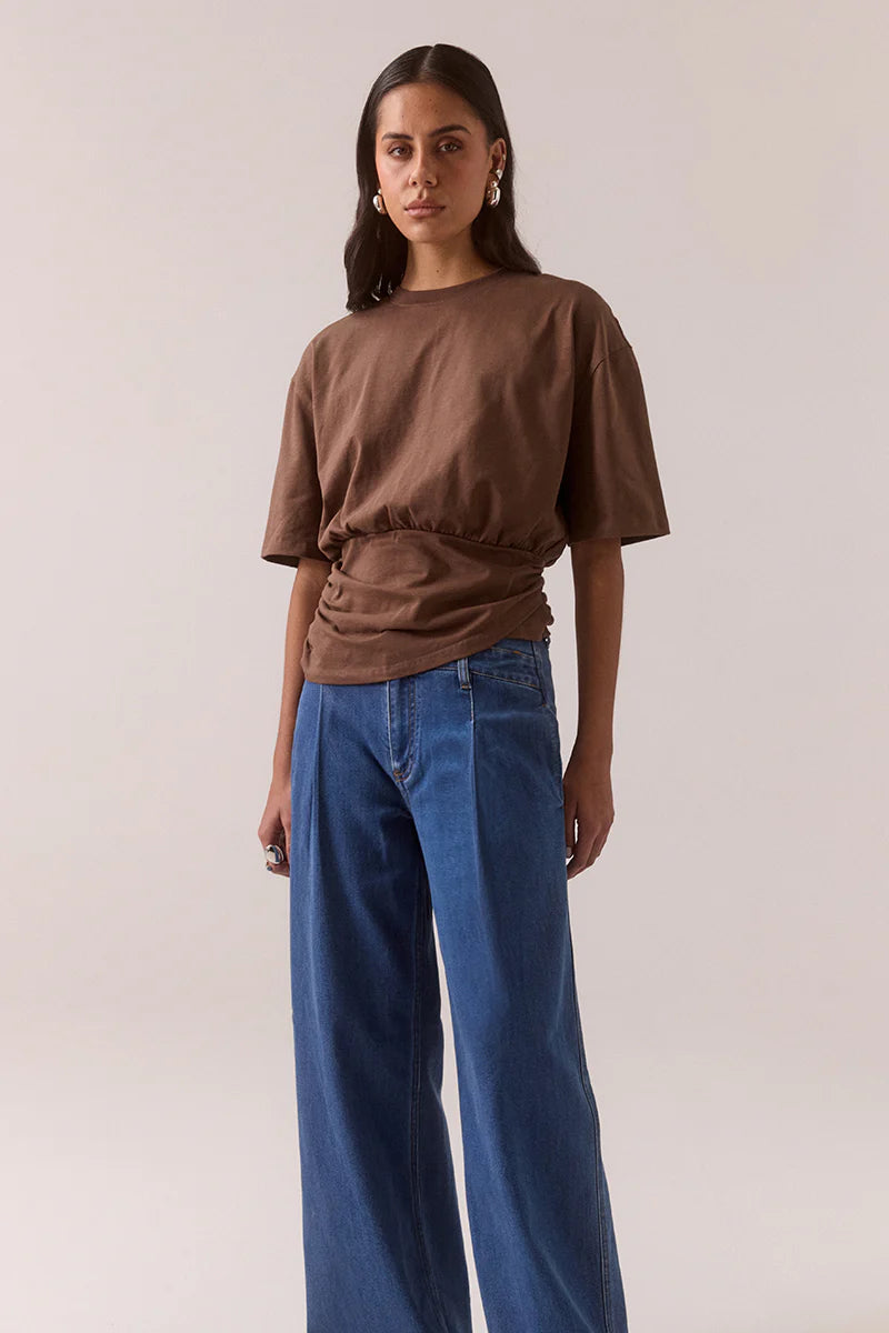 DELANI TEE HAZELNUT