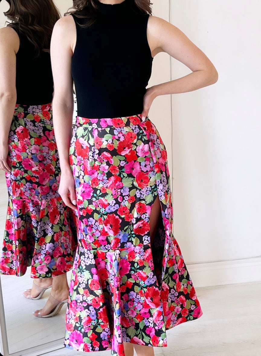 CLYDE MIDI SKIRT *