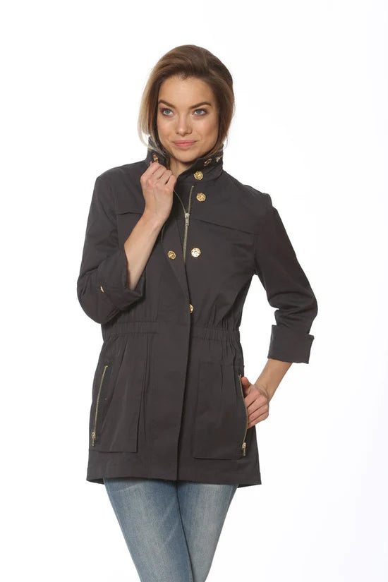 Anna Rain Jacket Black