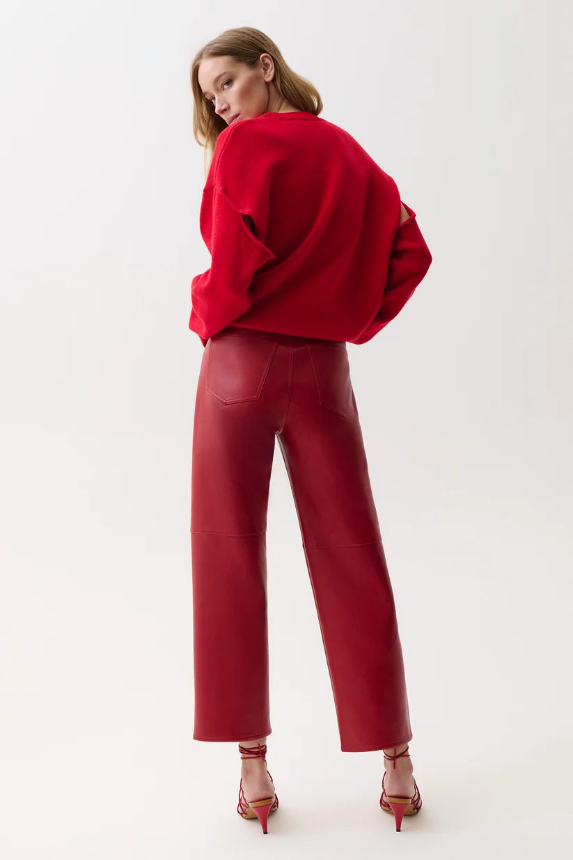 Jett High Rise Bowed Straight