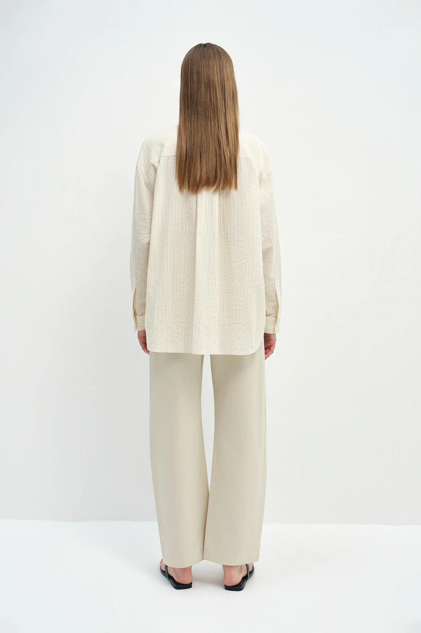 ODETTE YARN DYE STRIPE SHIRT