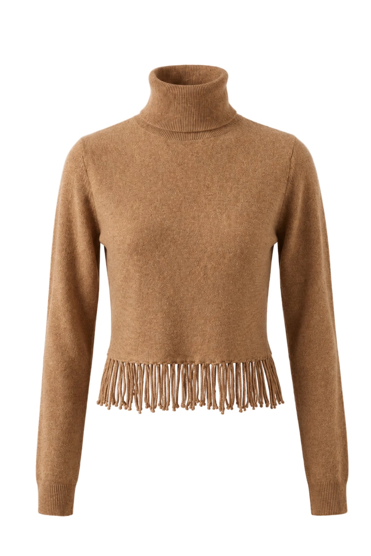 Fringey Cashmere Sweater