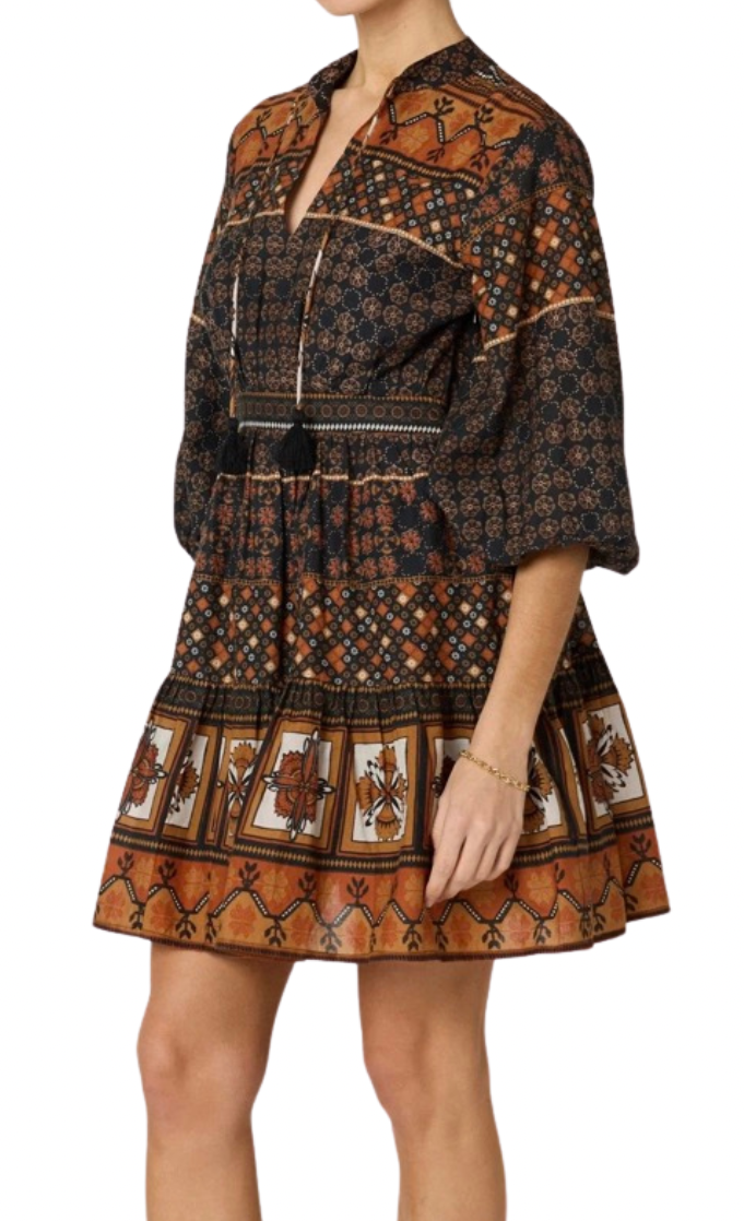 mini dress india Cleobella Priyanka Mini Dress Multicolor / L