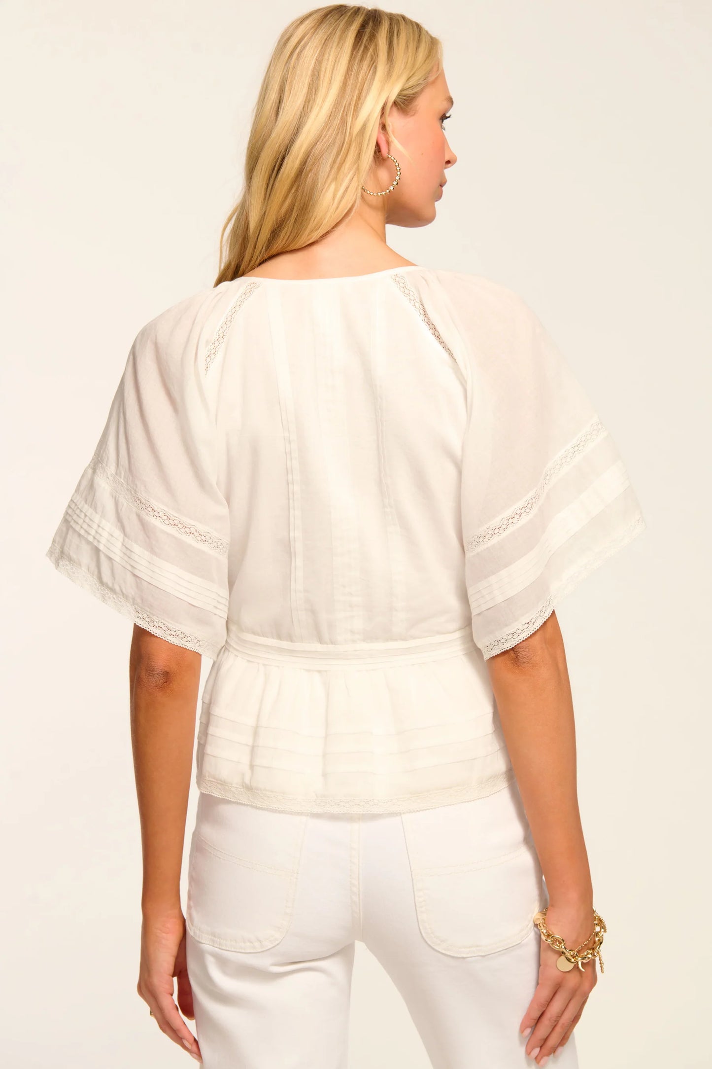 SHERRY COTTON VOILE BLOUSE