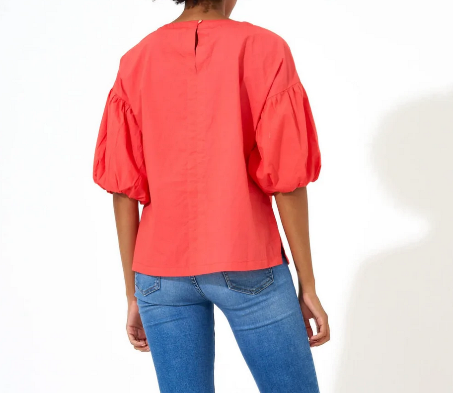 PUFF SLV BLOUSE *