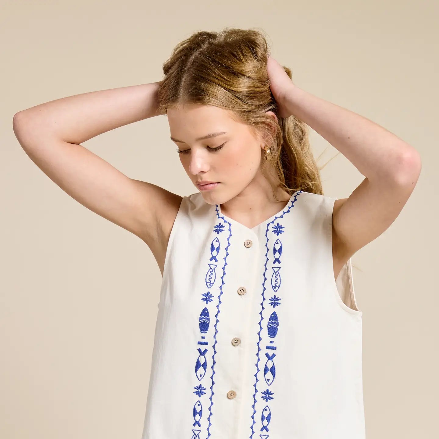 SEA GARDEN TOP