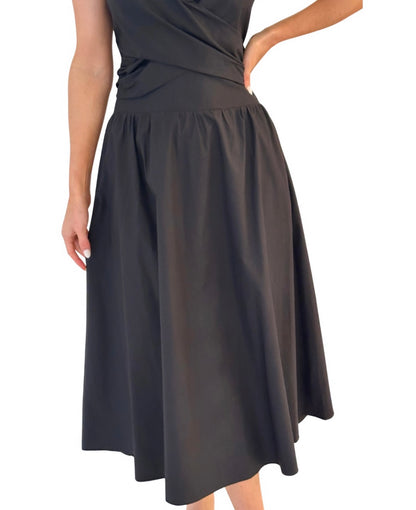ETIENNE MIDI SKIRT