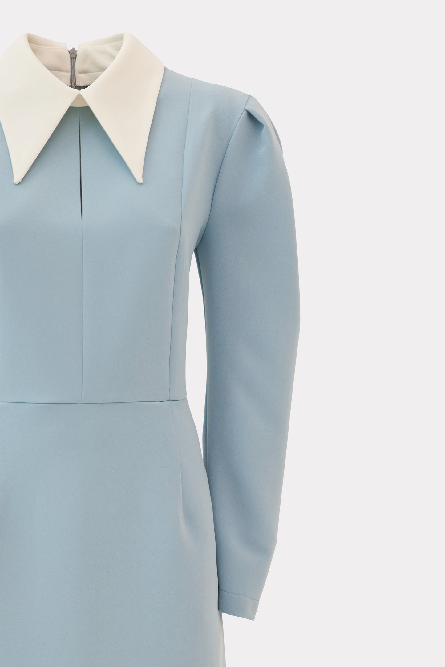 Light Blue Formal Midi Dress