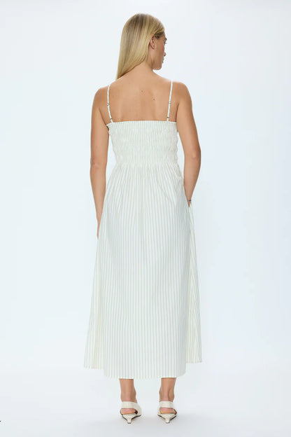 BIANCA SHIRRED BODICE DRESS