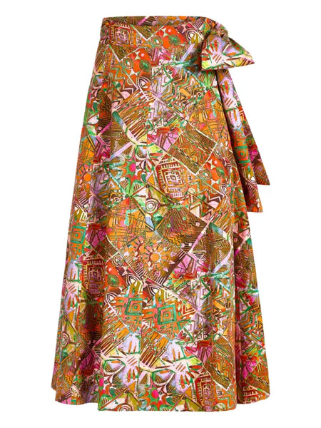 ESTINE WRAP SKIRT