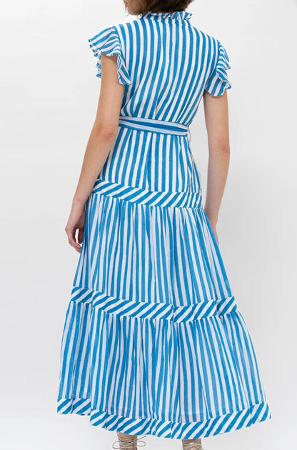 RUFFLE BUTTON MAXI *
