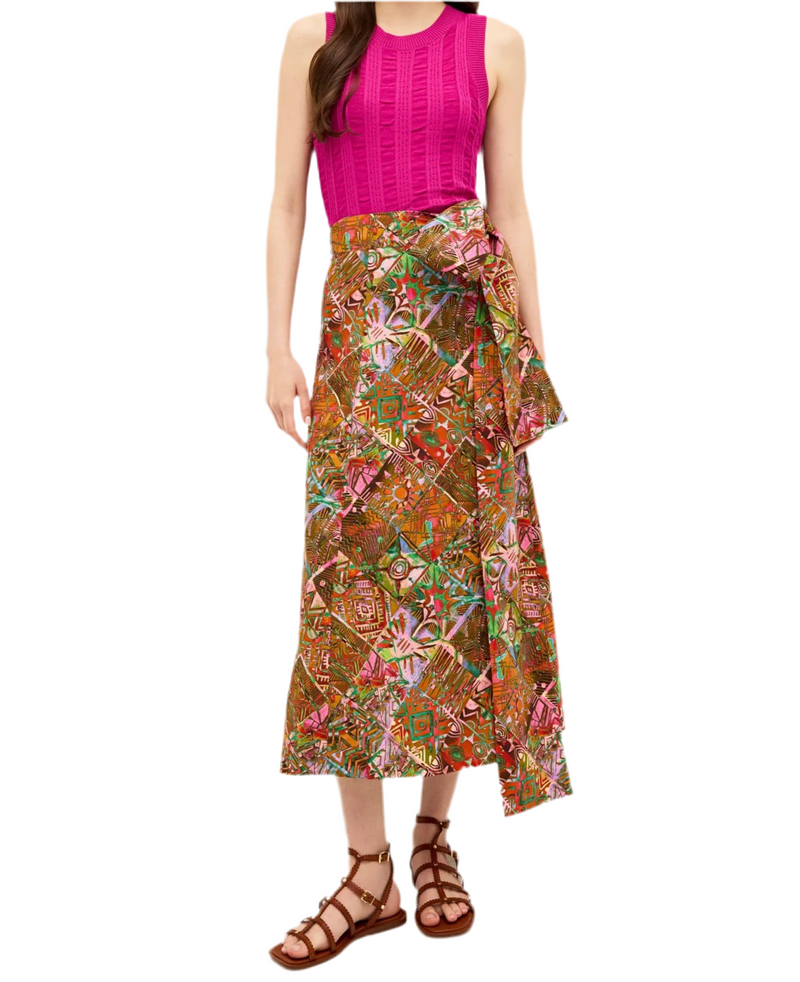 ESTINE WRAP SKIRT