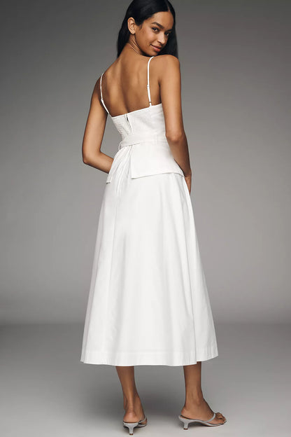 Samantha Bow Midi Dress