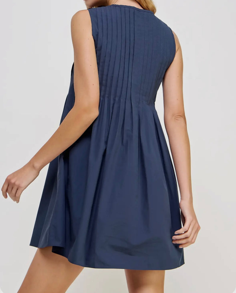PINTUCK DRESS