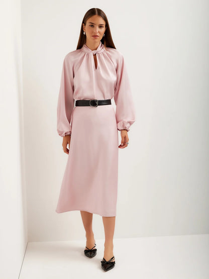 Eva Bias Ankle Skirt