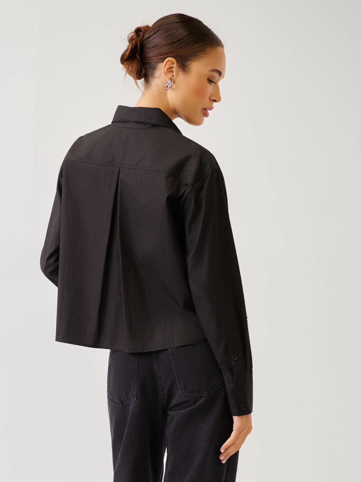 Lisa Embellished Button- Up Top