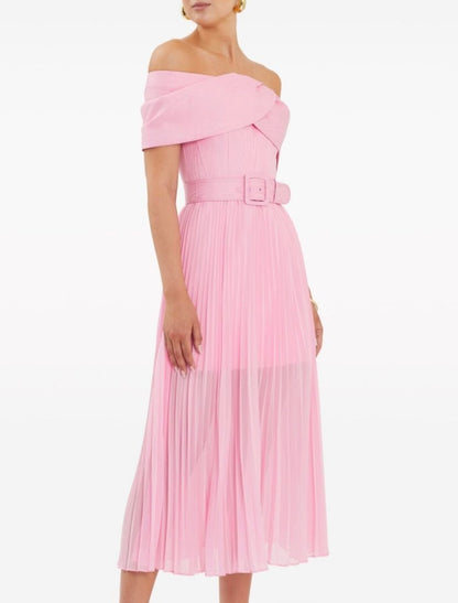 ALAYA MIDI DRESS *
