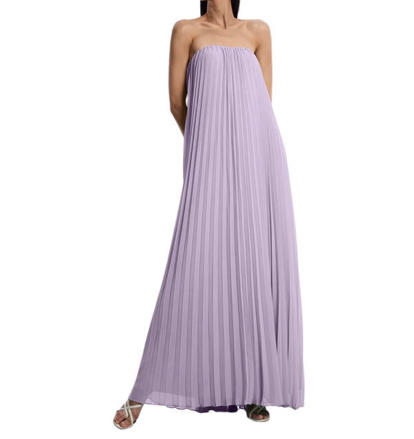 PLEATED GOWN