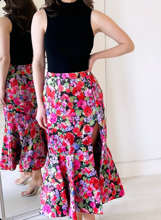 CLYDE MIDI SKIRT *