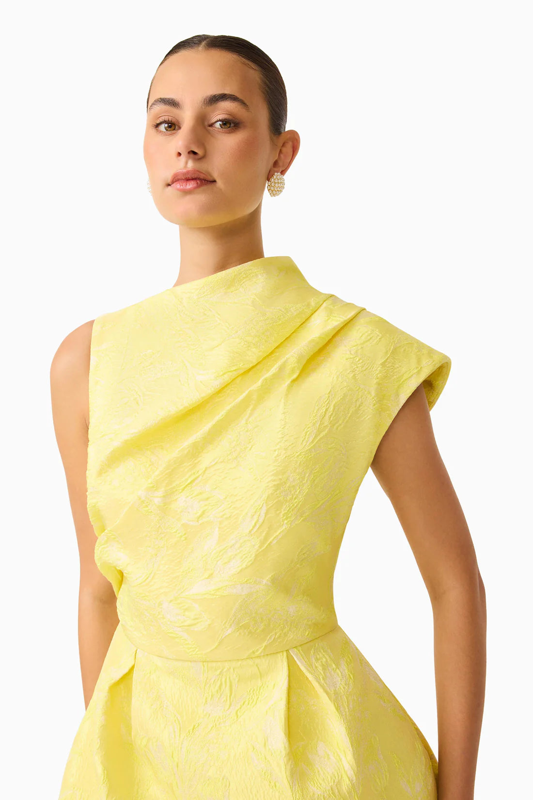 Luella Asymmetric Mini Dress