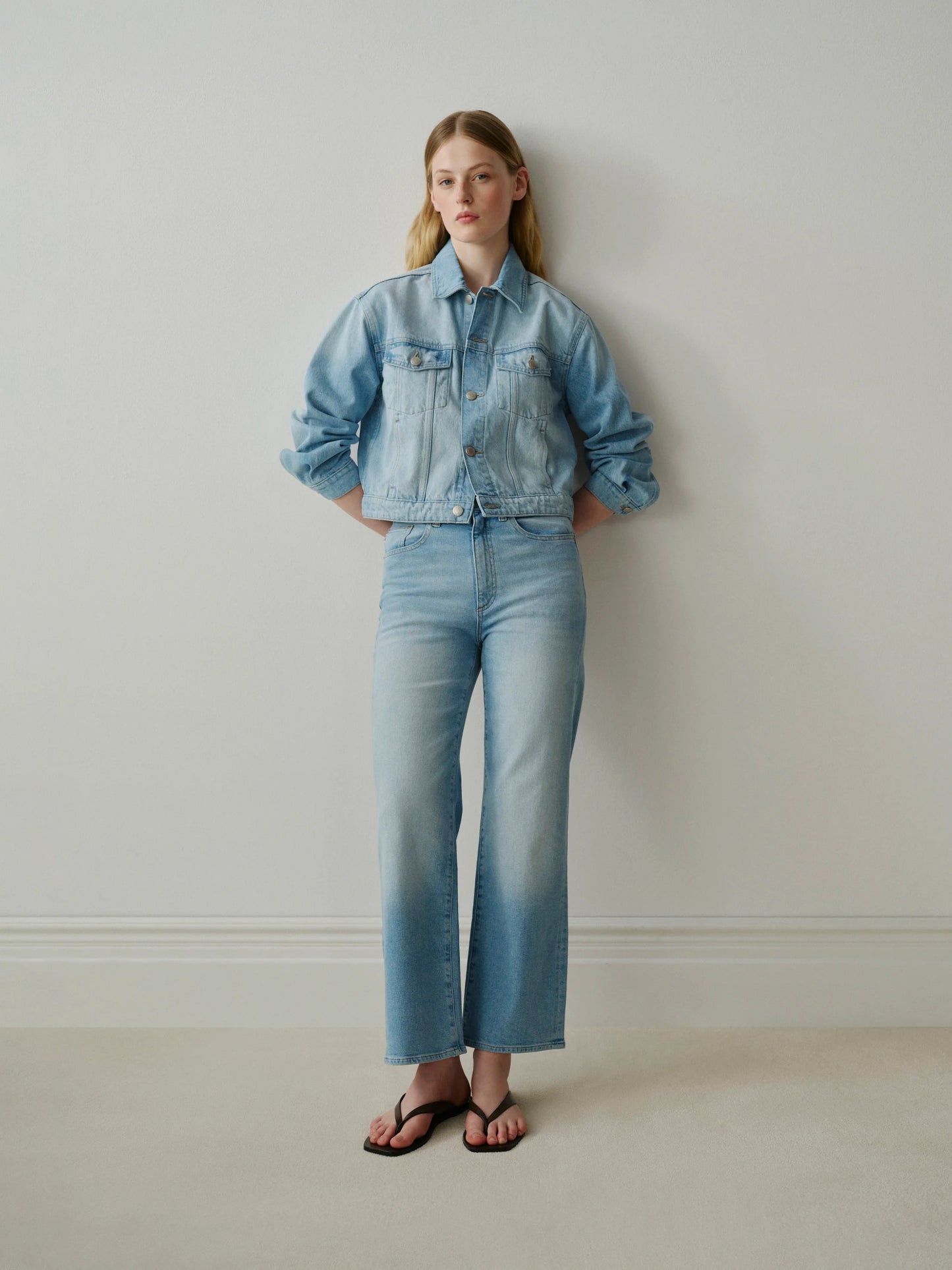 KARMINE REFINED WIDE LEG