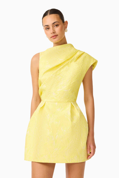 Luella Asymmetric Mini Dress
