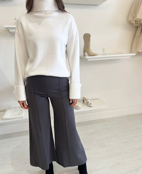 PONTE CROP PANT