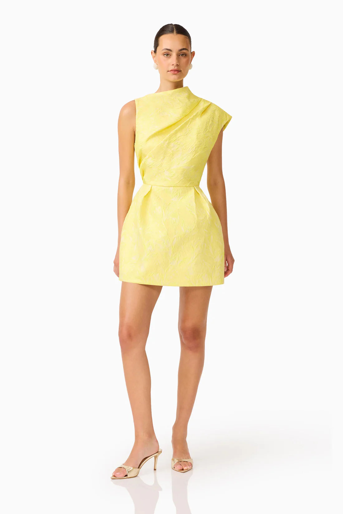 Luella Asymmetric Mini Dress