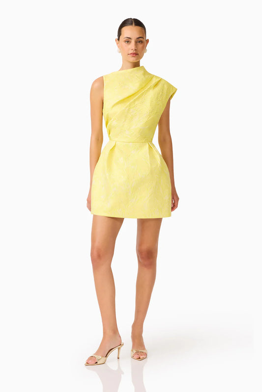 Luella Asymmetric Mini Dress