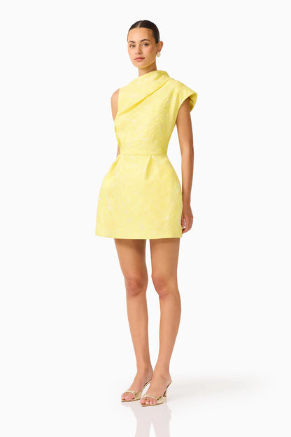Luella Asymmetric Mini Dress