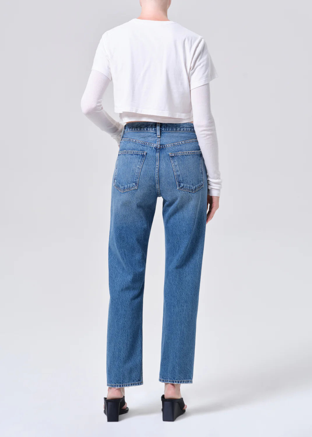 90's Pinch Waist High Rise Straight