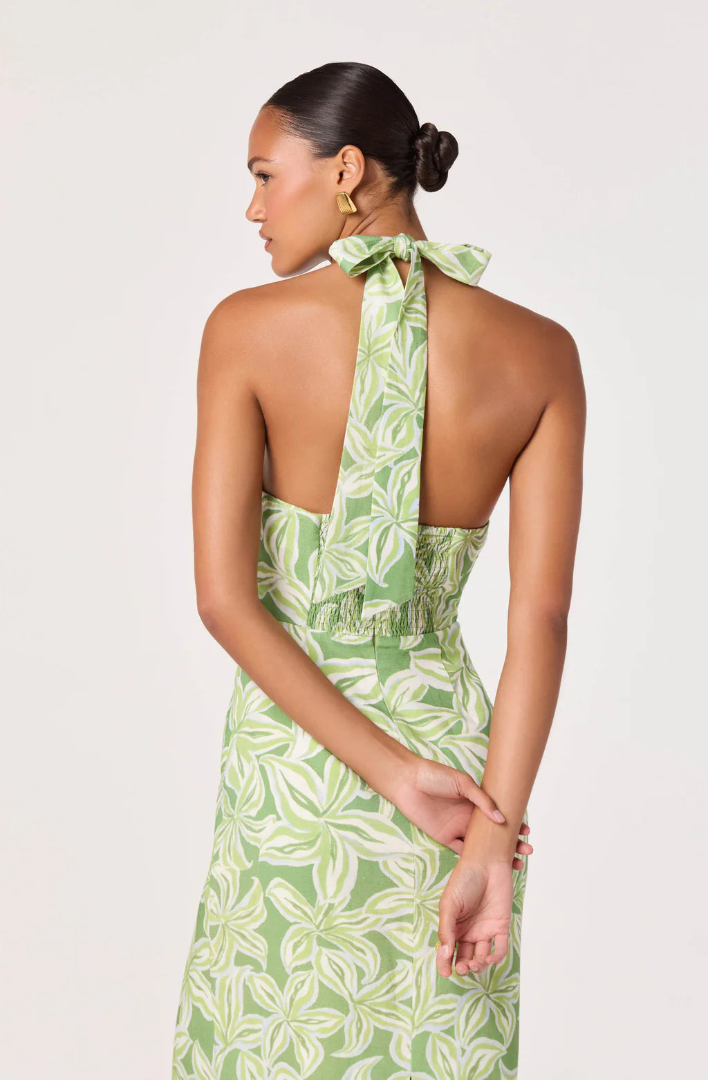 Anita Halter Keyhole Midi Dress