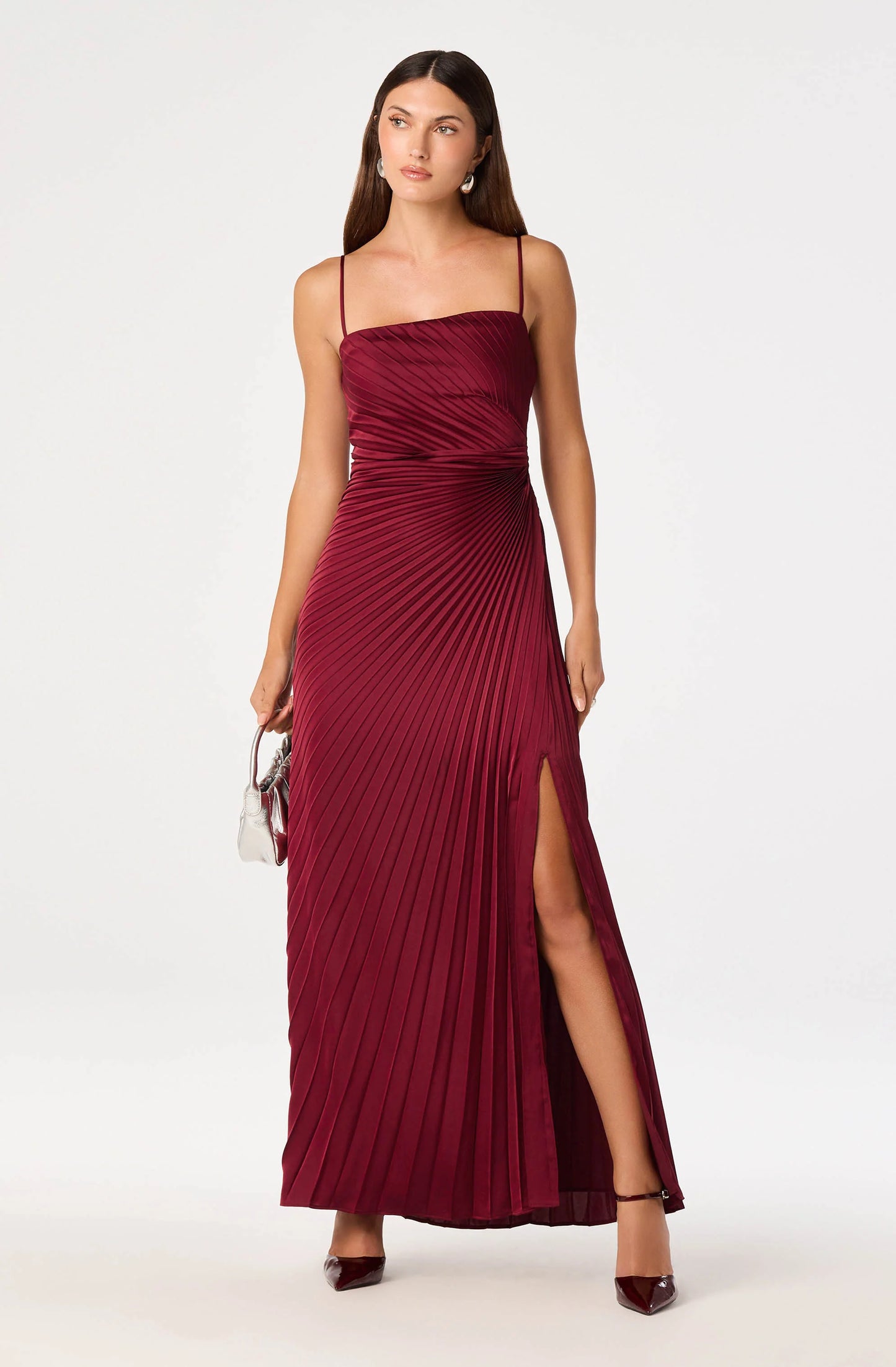 Paulette Satin Slip Dress