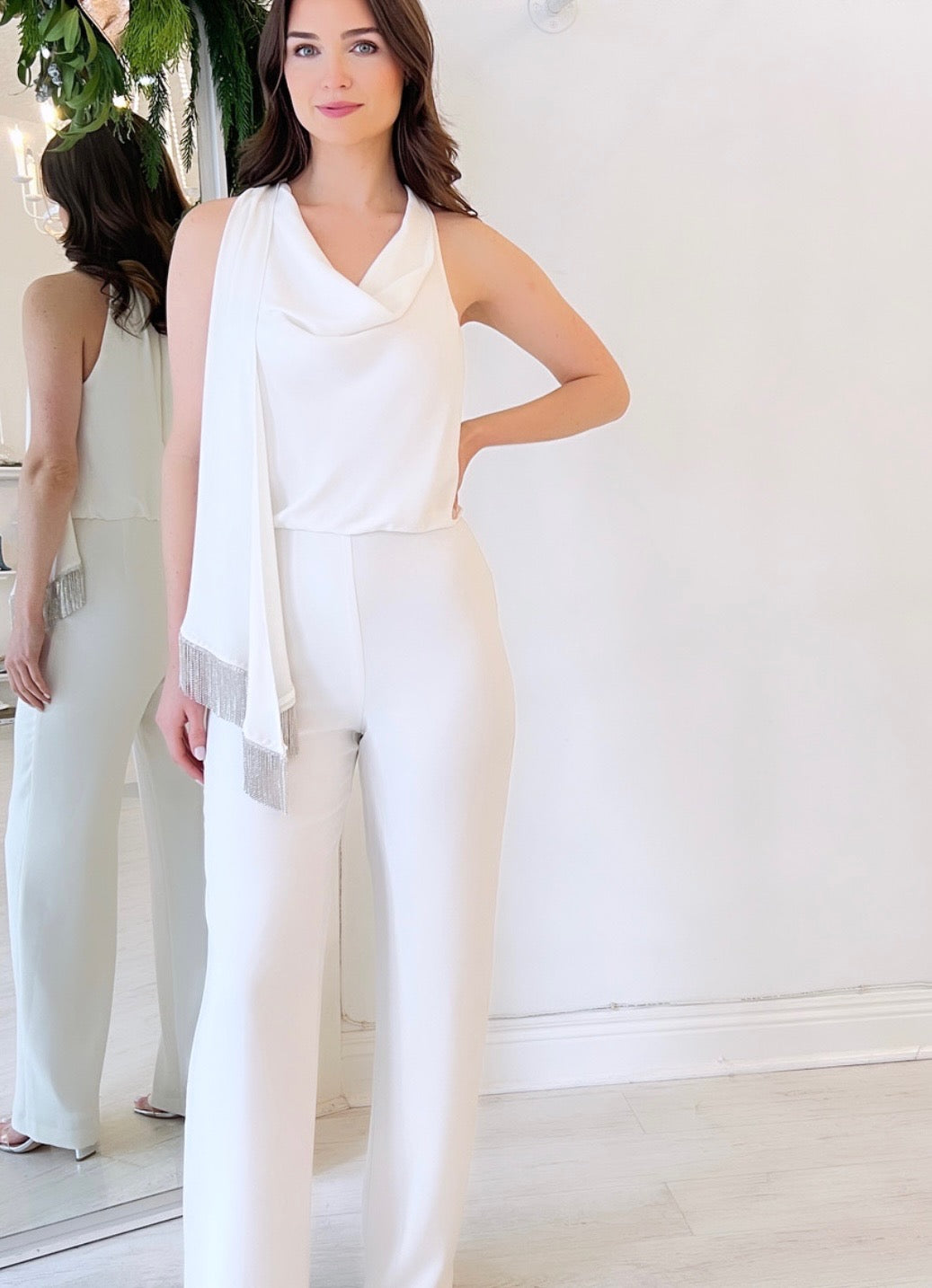 MOMO FRINGE JUMPSUIT *