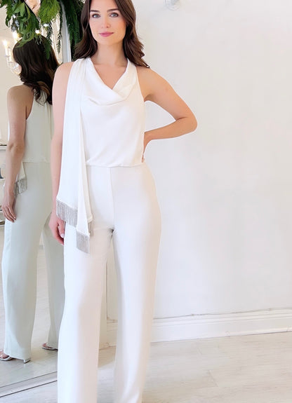 MOMO FRINGE JUMPSUIT *