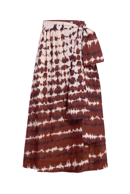 ESTINE WRAP SKIRT