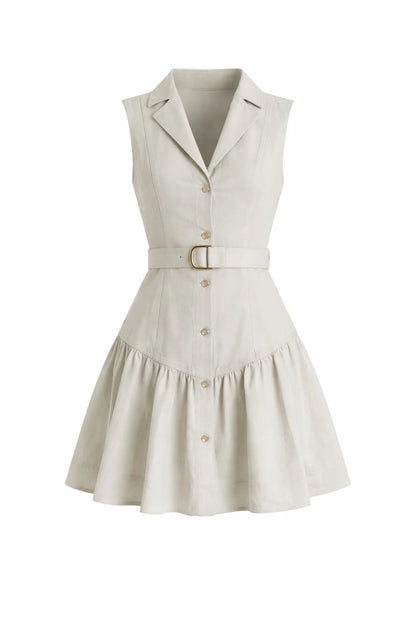 NYSA DENIM MINI DRESS