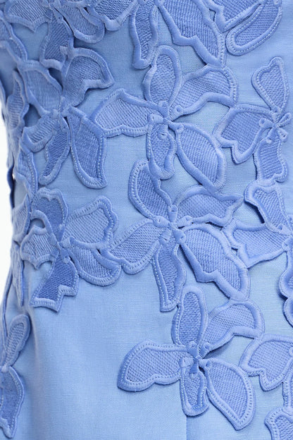 IDETTE STRAPLESS MIDI DRESS