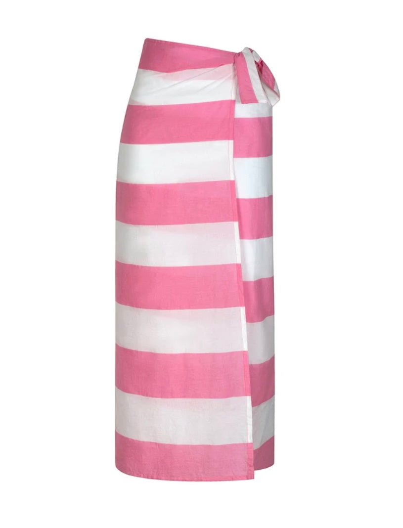 DUVAL STRIPE SARONG *
