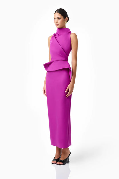 Lioris Peplum Gown