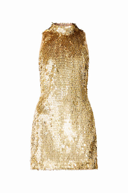 Mercelline Embellished Mini Dress