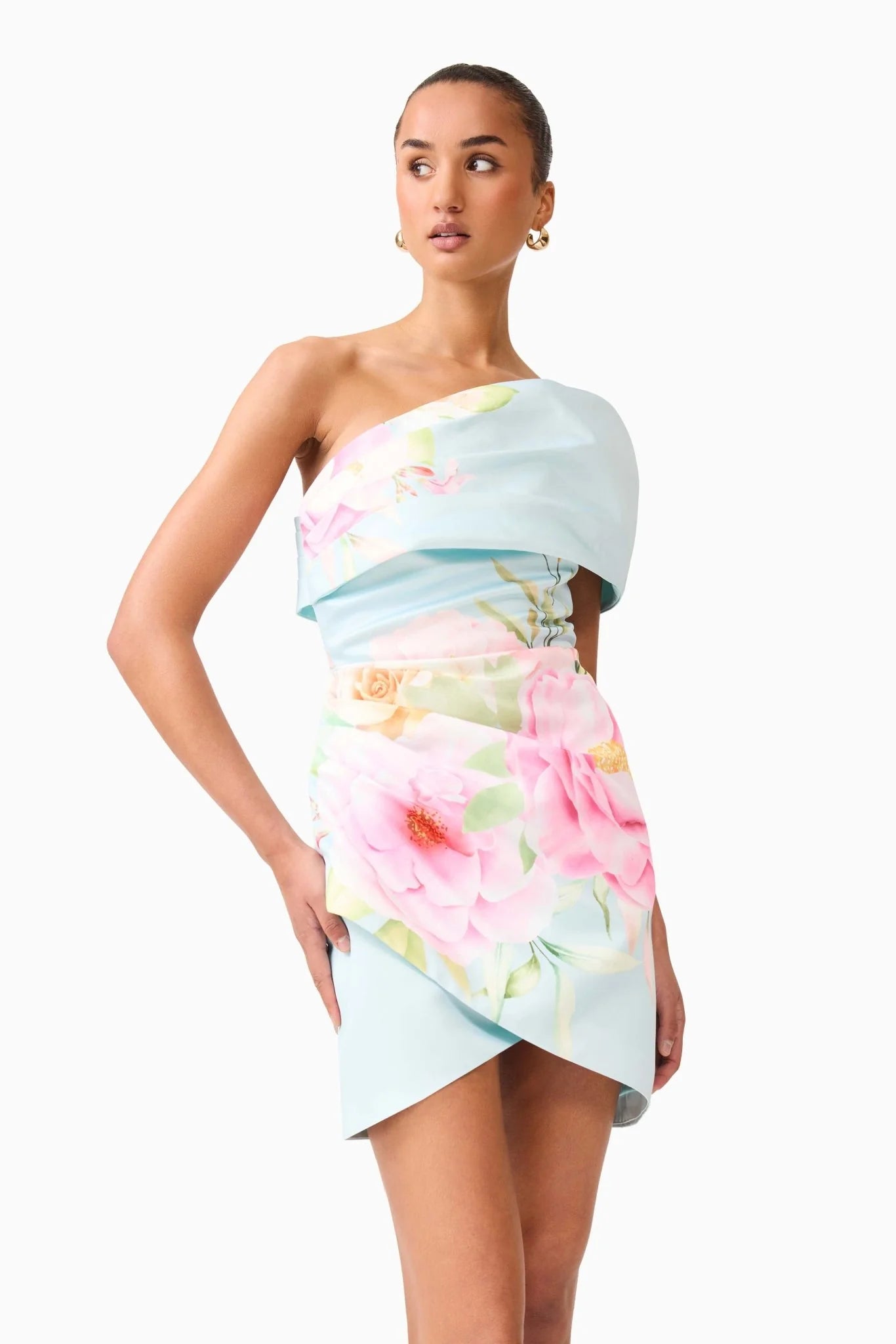ELLIATT HARPER ASYMMETRICAL MINI DRESS – ShopElle