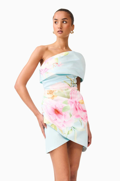ELLIATT HARPER ASYMMETRICAL MINI DRESS