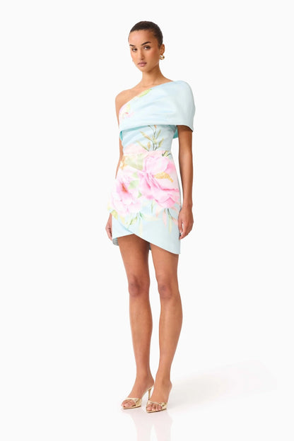 ELLIATT HARPER ASYMMETRICAL MINI DRESS
