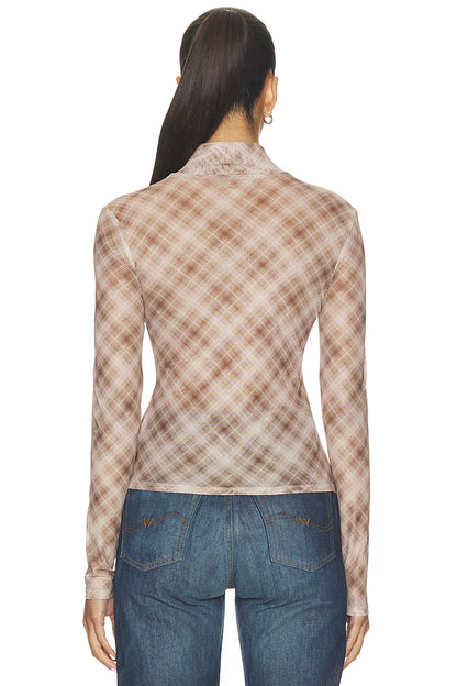Zadie Mesh Top