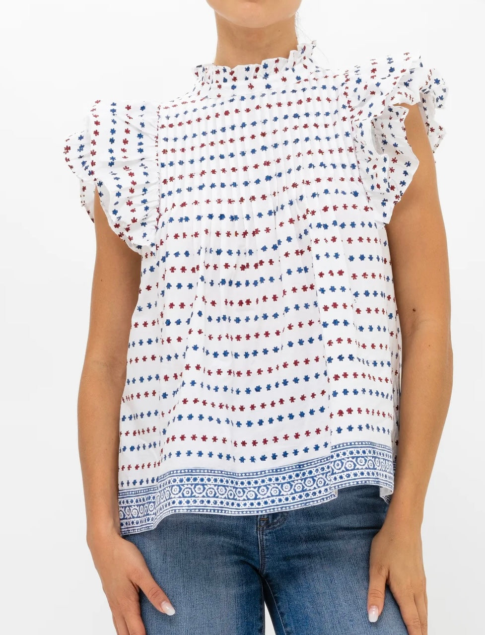 PINTUCK TOP ~