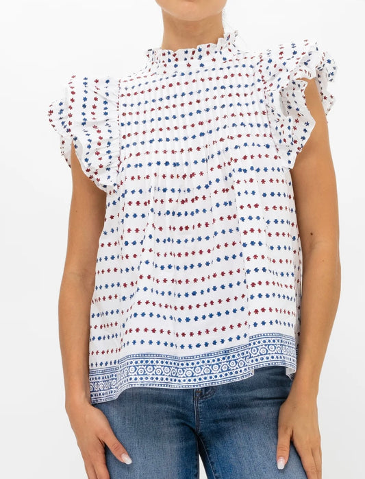 PINTUCK TOP ~