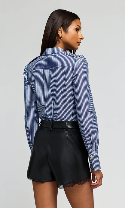 Allure Stripe Poplin Shirt