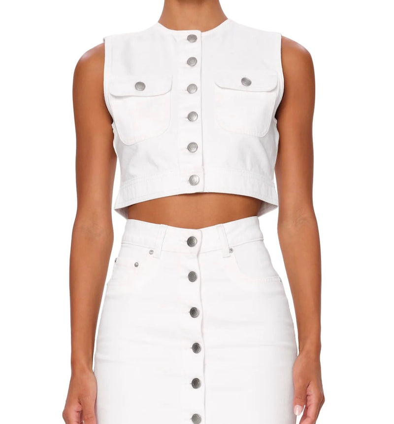 CROPPED VEST