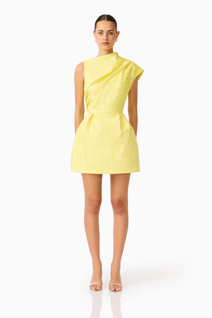 Luella Asymmetric Mini Dress